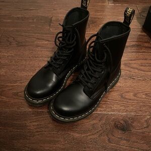 Dr. Martens Black Combat Boots